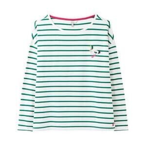 Joules Marina Print Dropped Shoulder Top